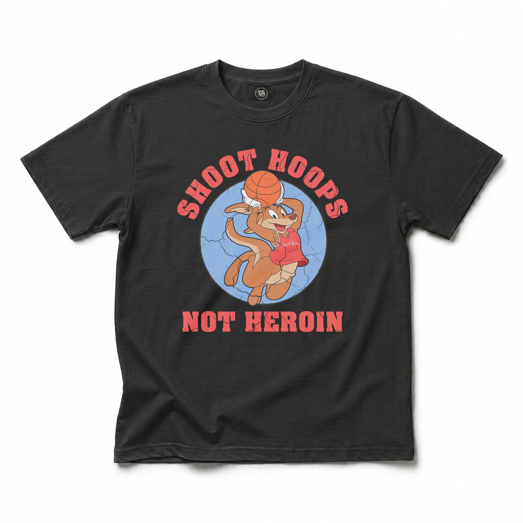 VINTAGE SHOOT HOOPS T-SHIRT VINTAGE SHOOT HOOPS T-SHIRT