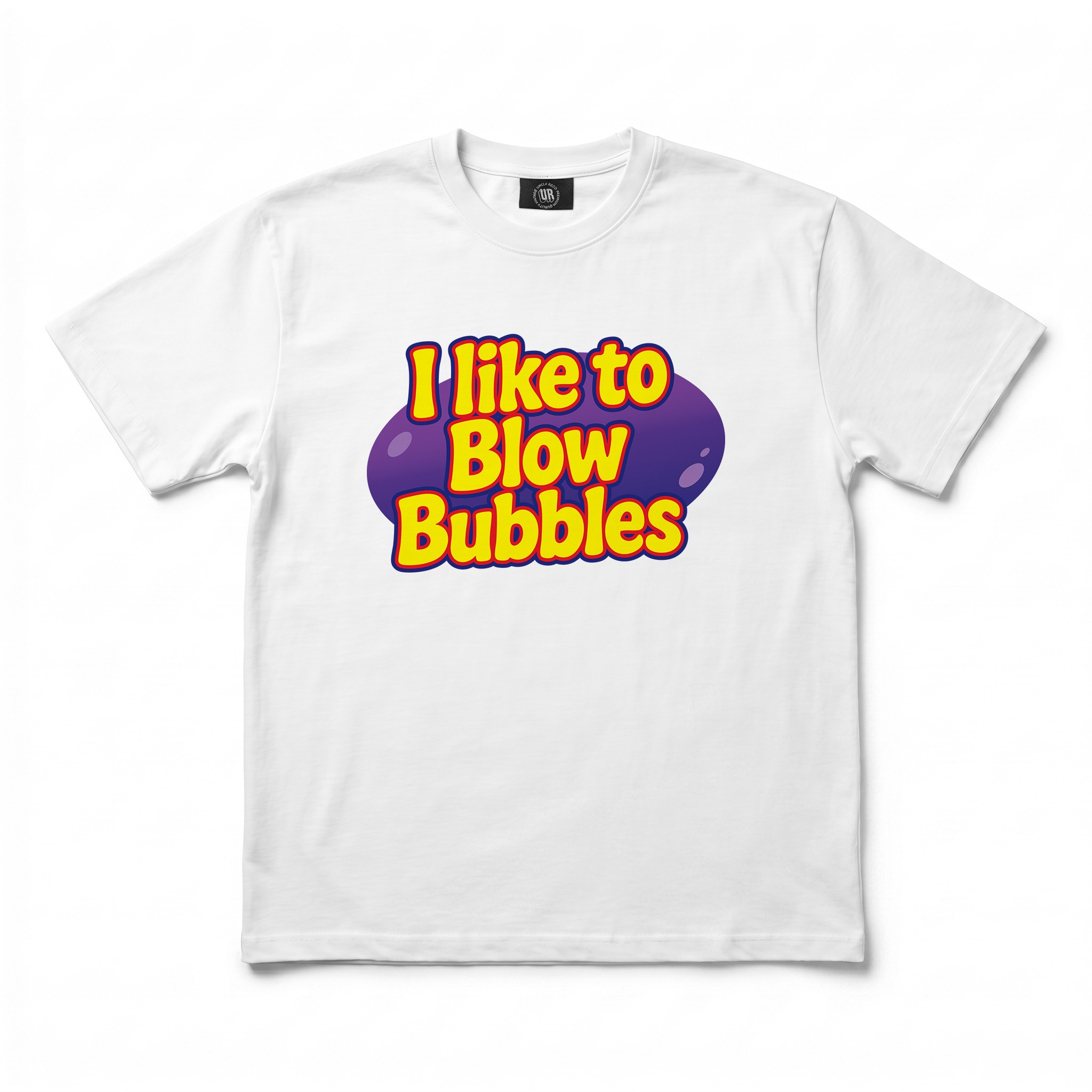 BLOW BUBBLES WHITE TEE COMBO