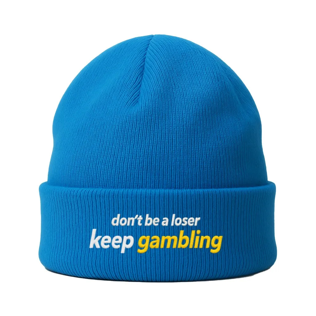 KEEP GAMBLING BEANIE