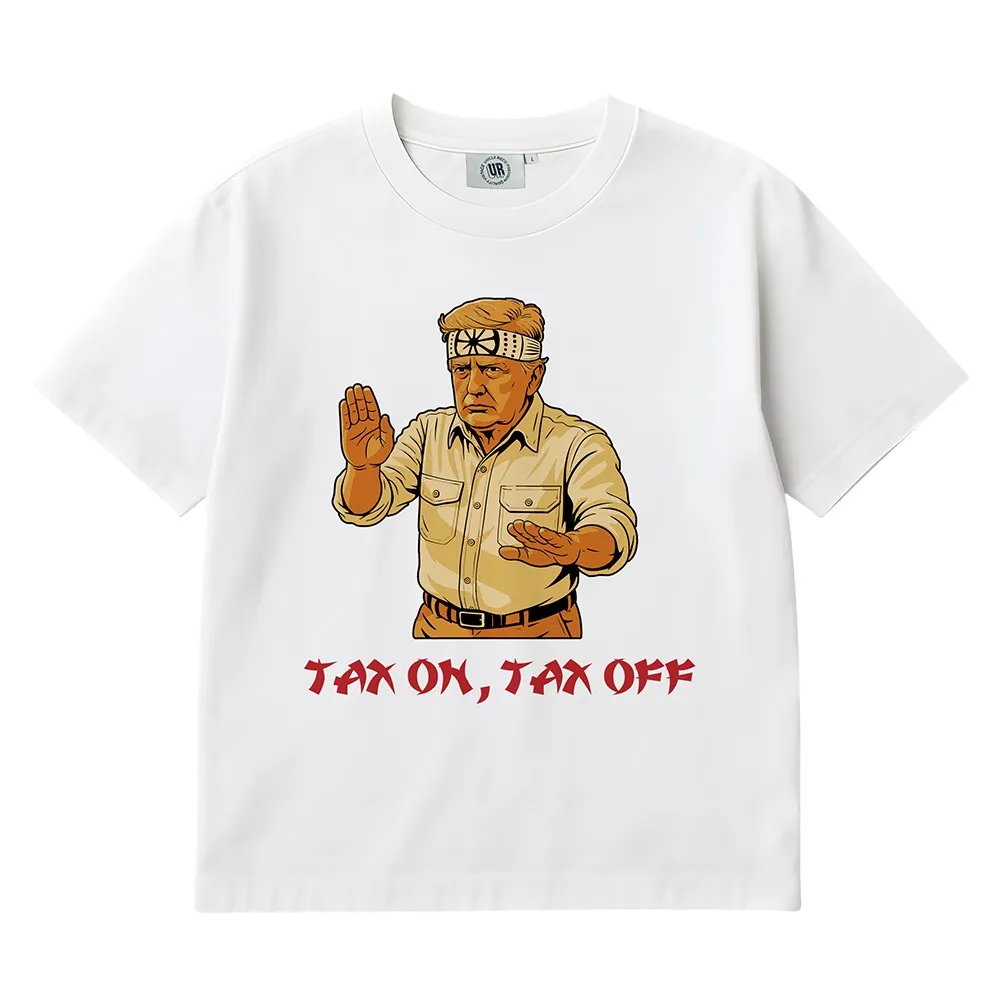 TAX ON WHITE TEE