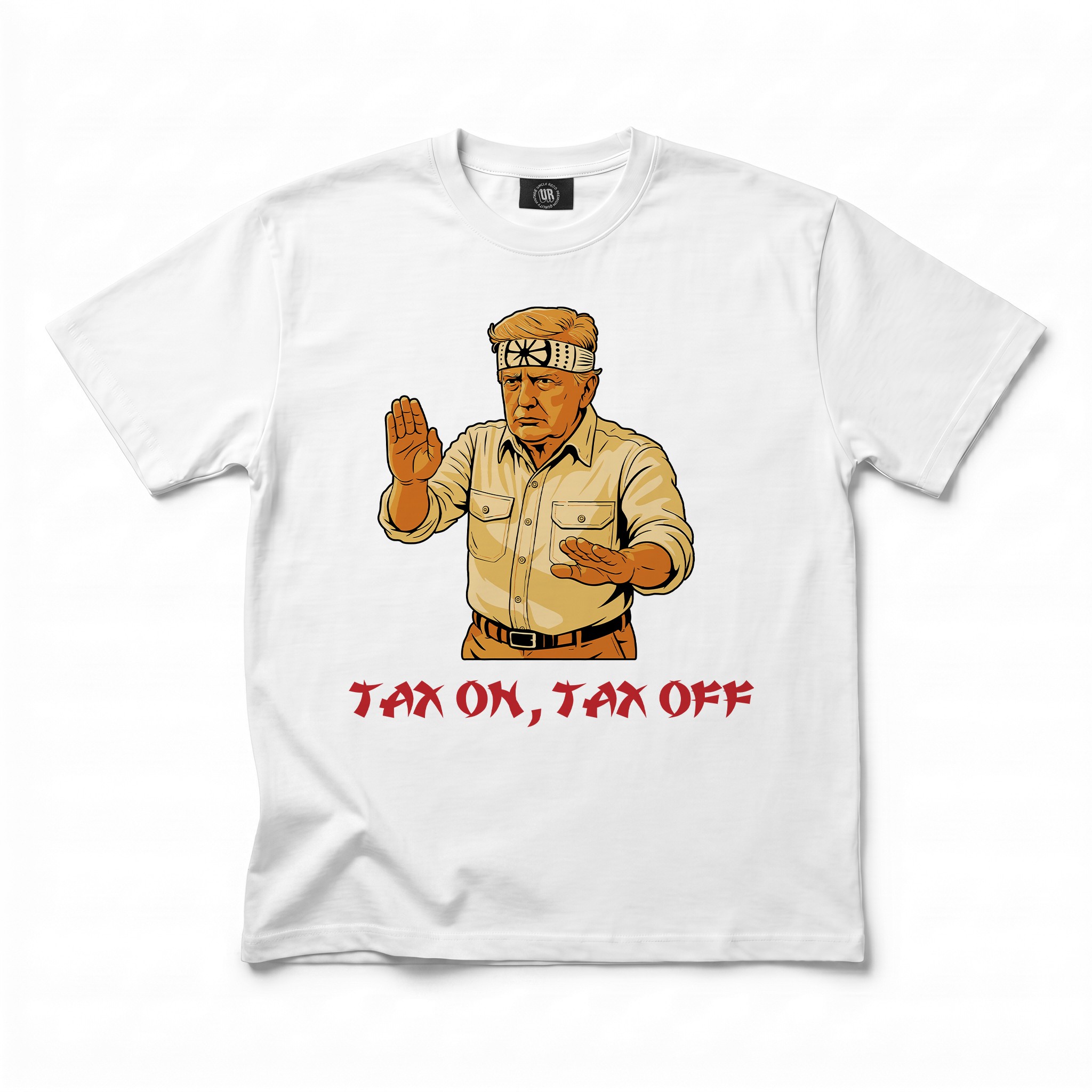 TAX ON WHITE TEE