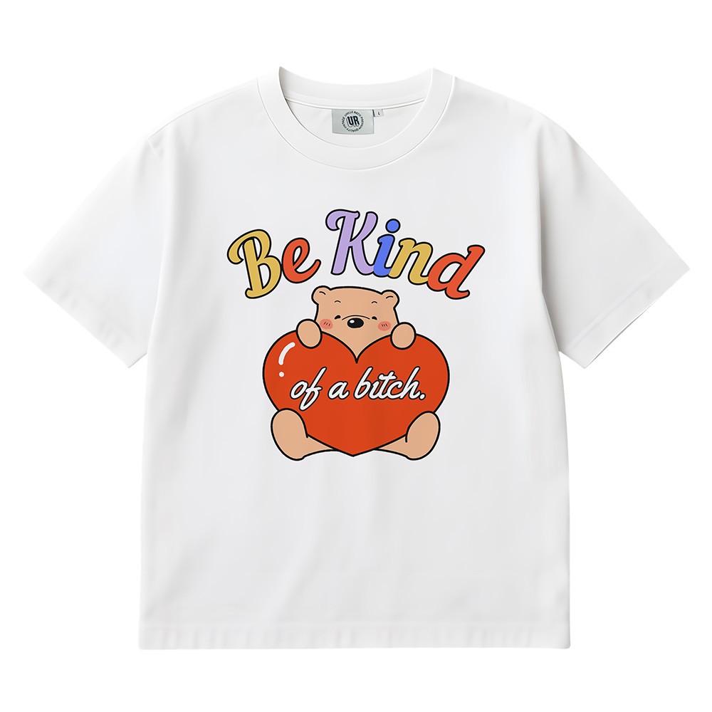 BE KIND WHITE TEE BE KIND WHITE TEE