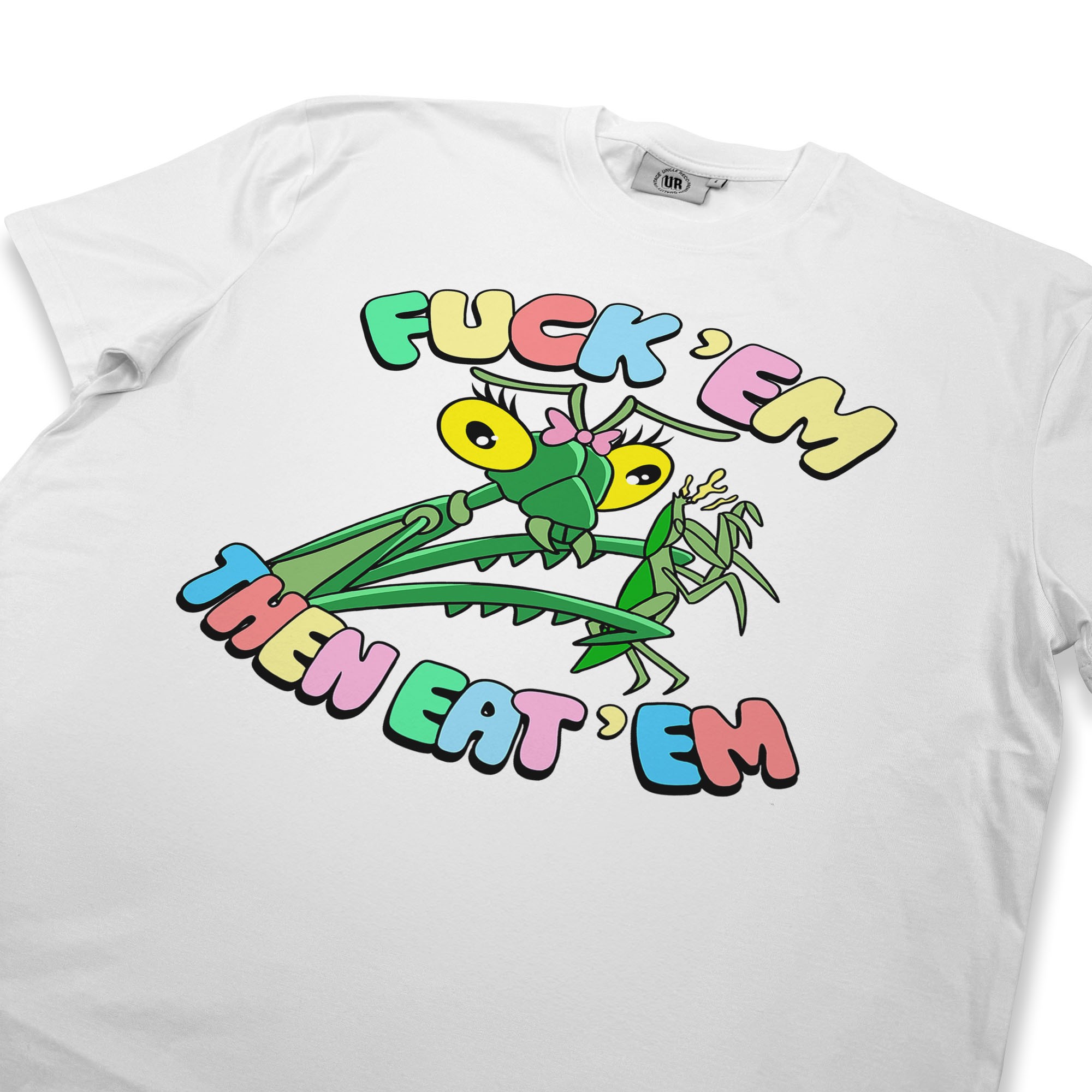 FUCK EM WHITE TEE