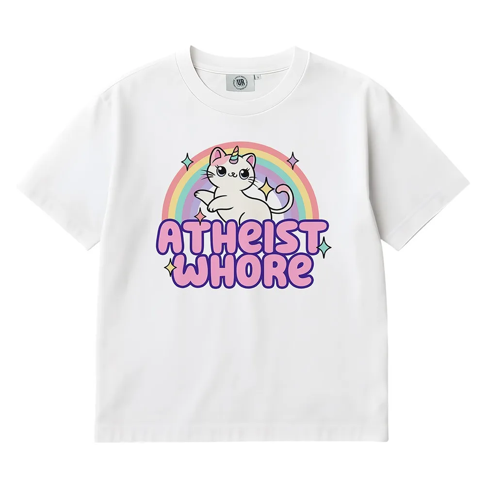 ATHEIST WHITE TEE