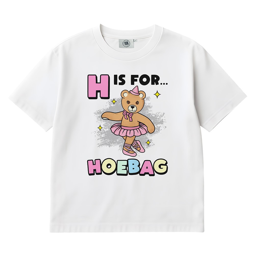HOEBAG WHITE TEE HOEBAG WHITE TEE