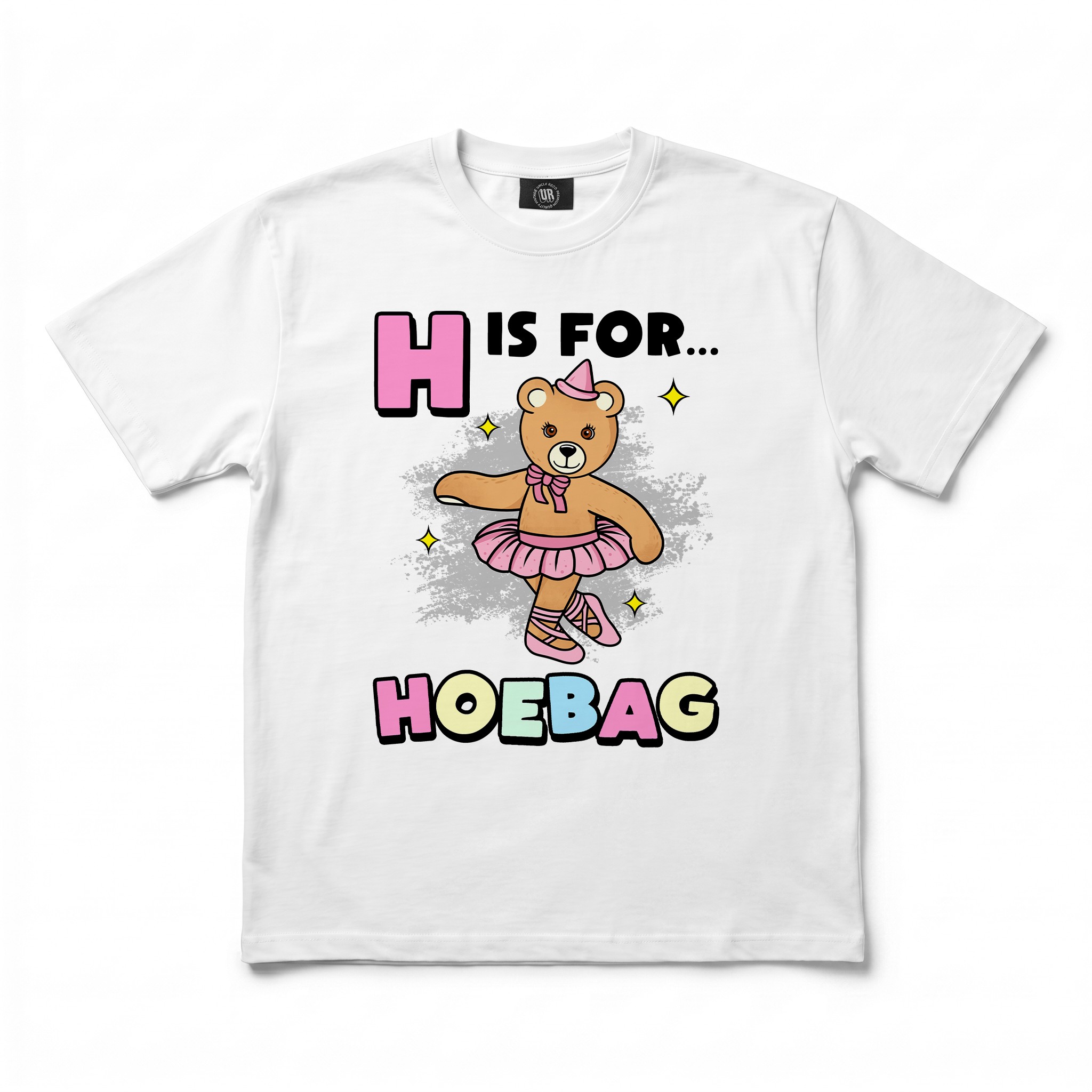 HOEBAG WHITE TEE HOEBAG WHITE TEE