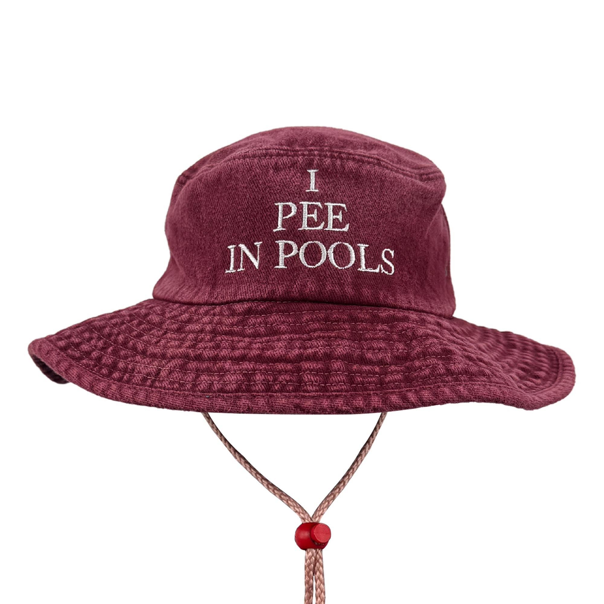 MAROON I PEE IN POOLS FLOPPY WIDE BRIM HAT SMALL