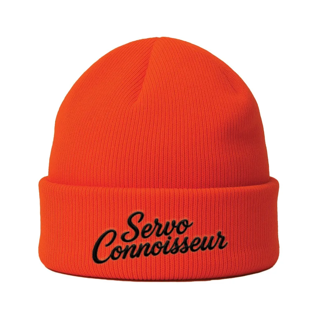 SERVO CONNOISSEUR HI VIS ORANGE BEANIE