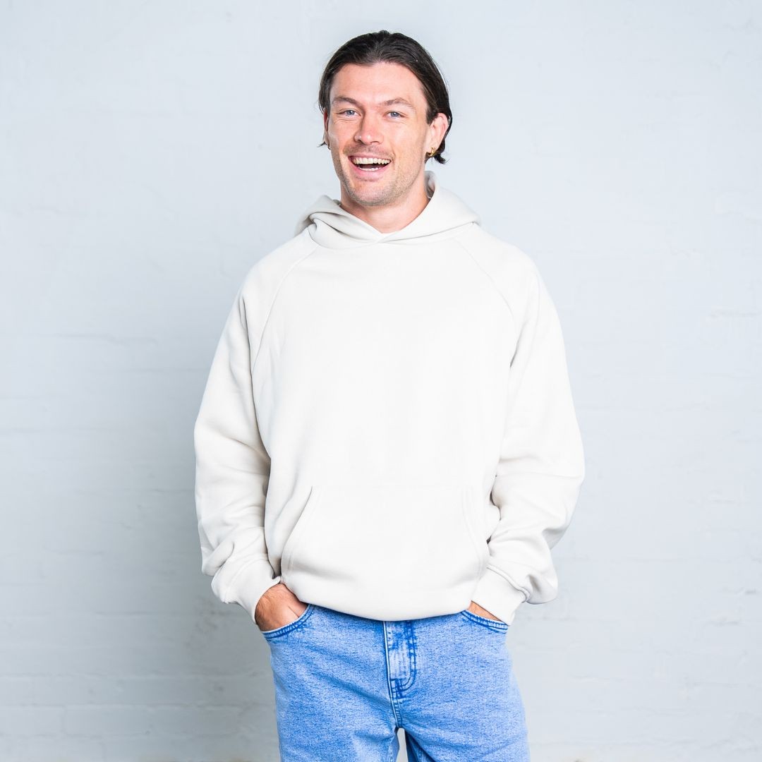 BONE PREMIUM BLANK UNISEX HOODIE