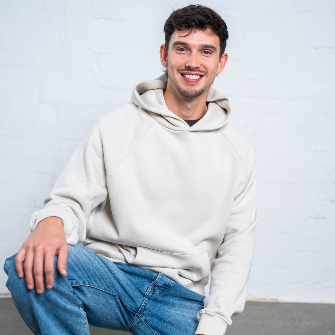 BONE PREMIUM BLANK UNISEX HOODIE