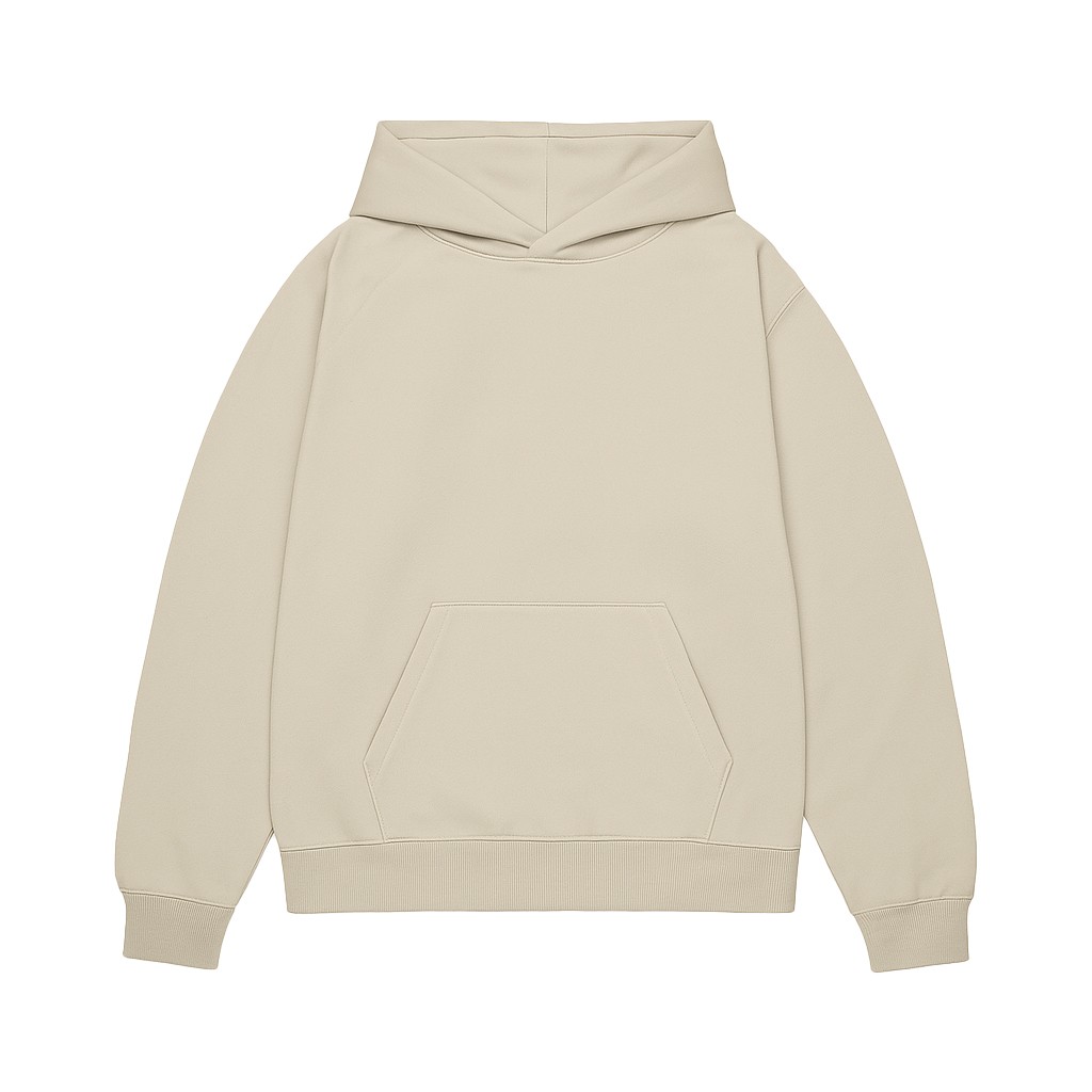BONE PREMIUM BLANK UNISEX HOODIE BONE PREMIUM BLANK UNISEX HOODIE