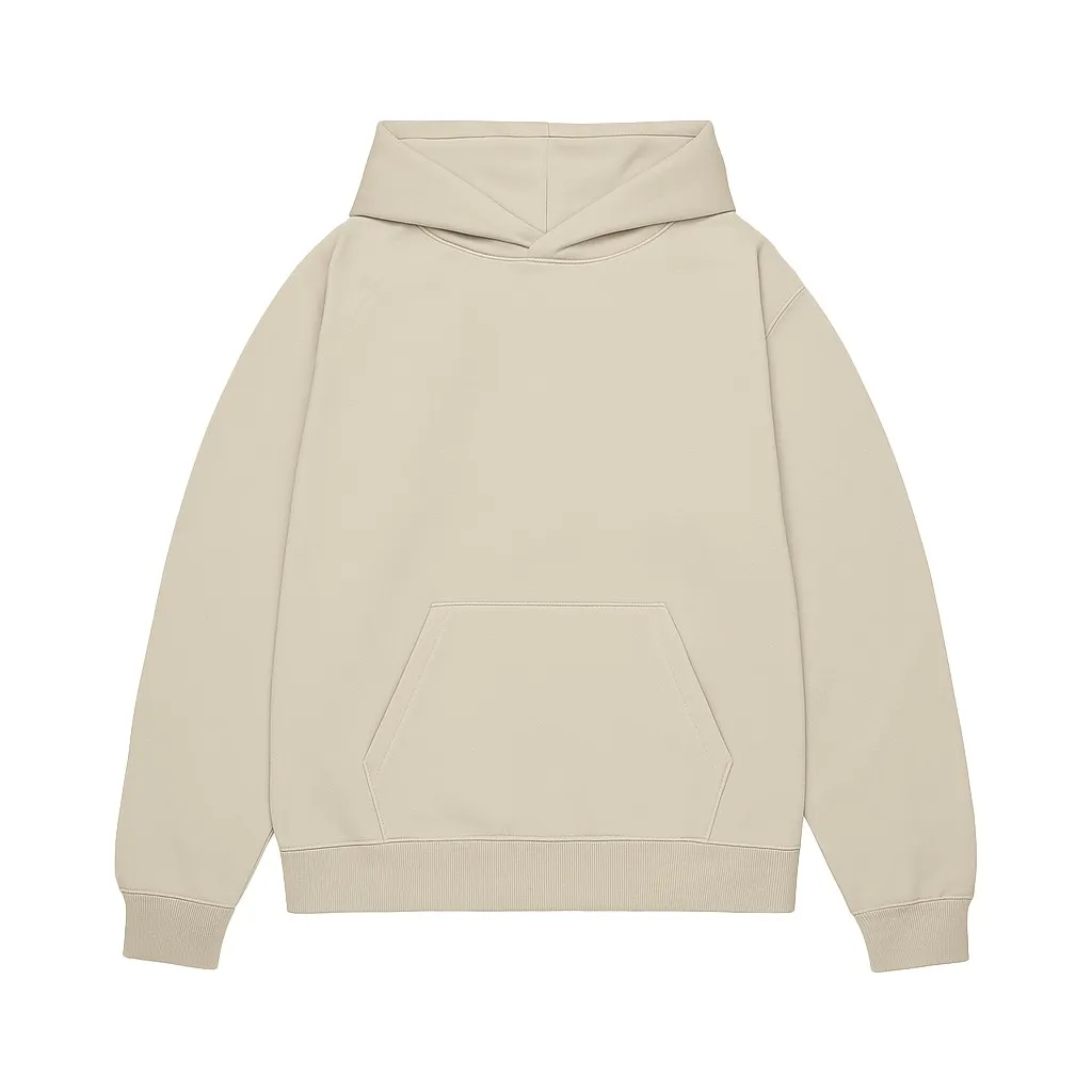 BONE PREMIUM BLANK UNISEX HOODIE BONE PREMIUM BLANK UNISEX HOODIE