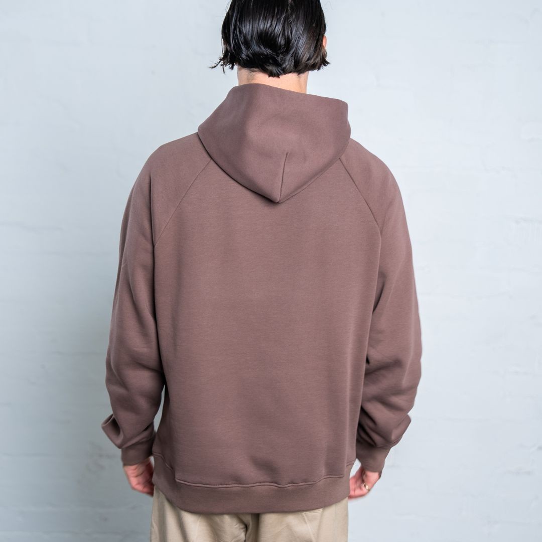 DARK BROWN PREMIUM BLANK UNISEX HOODIE