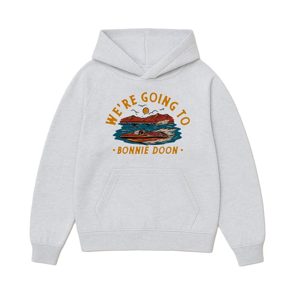 BONNIE DOON WHITE MARLE HOODIE