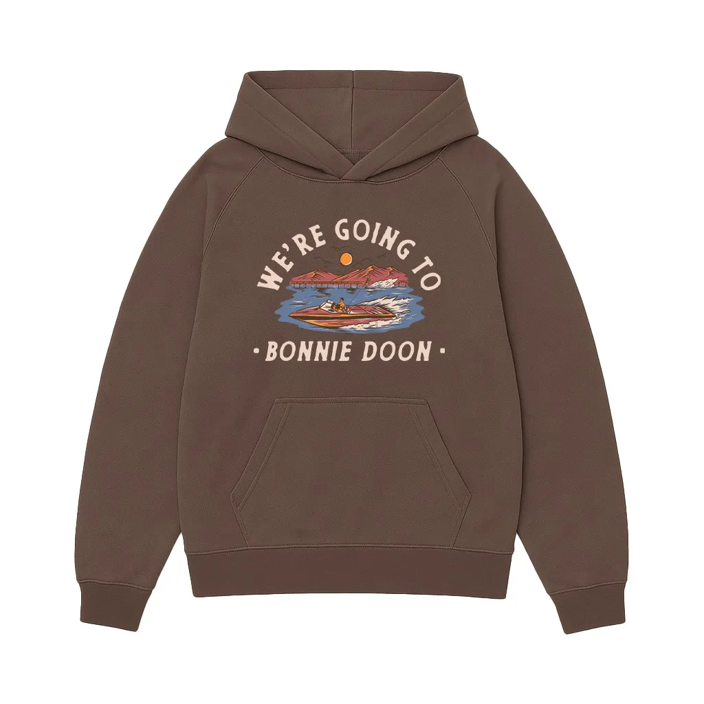 BONNIE DOON DARK BROWN HOODIE
