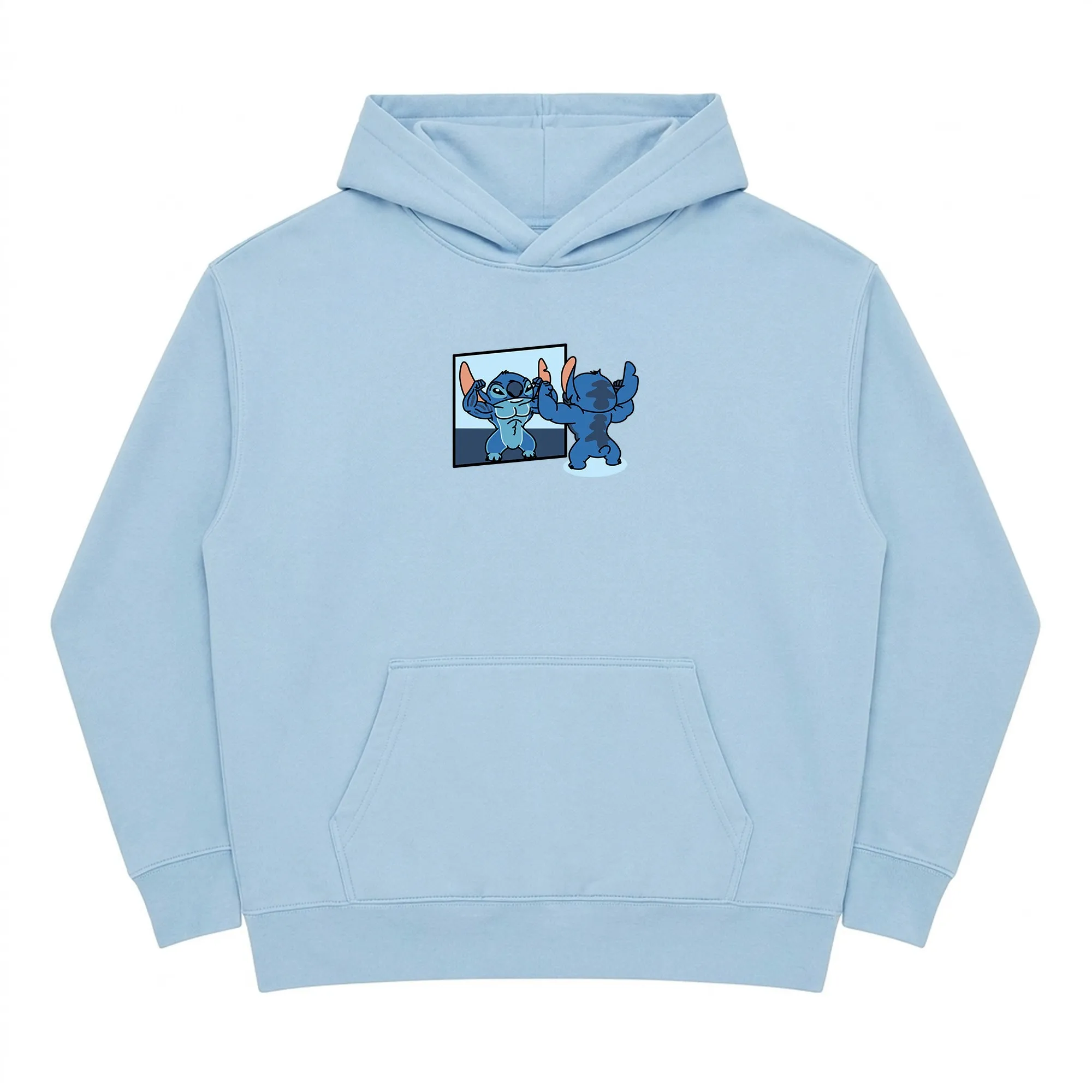 LIGHT BLUE STITCH HOODIE LIGHT BLUE STITCH HOODIE