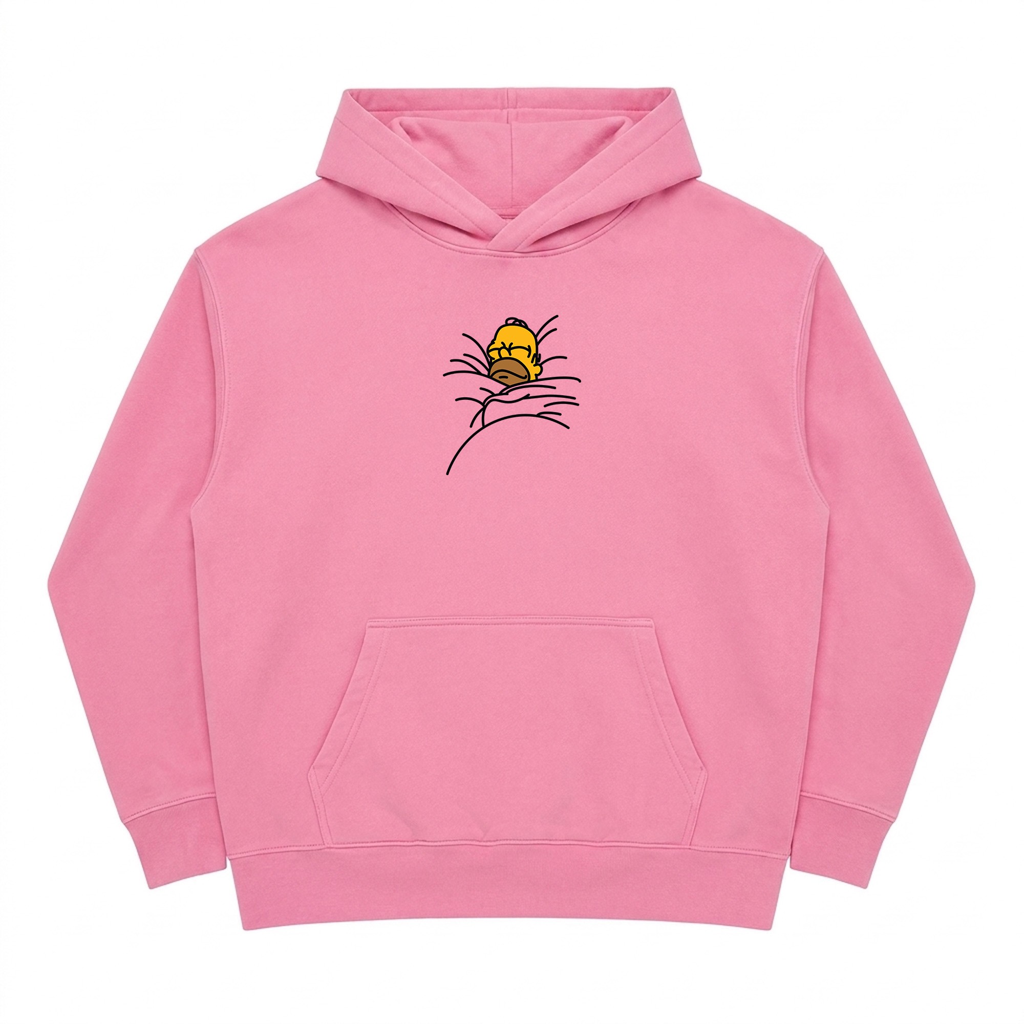 TOASTY CINNAMON BUN PINK HOODIE TOASTY CINNAMON BUN PINK HOODIE