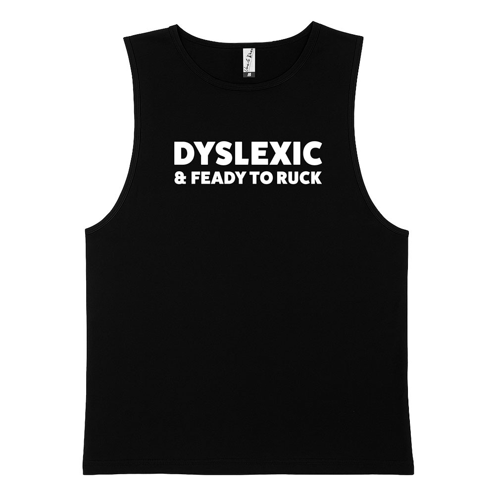DYSLEXIC BLACK TANK