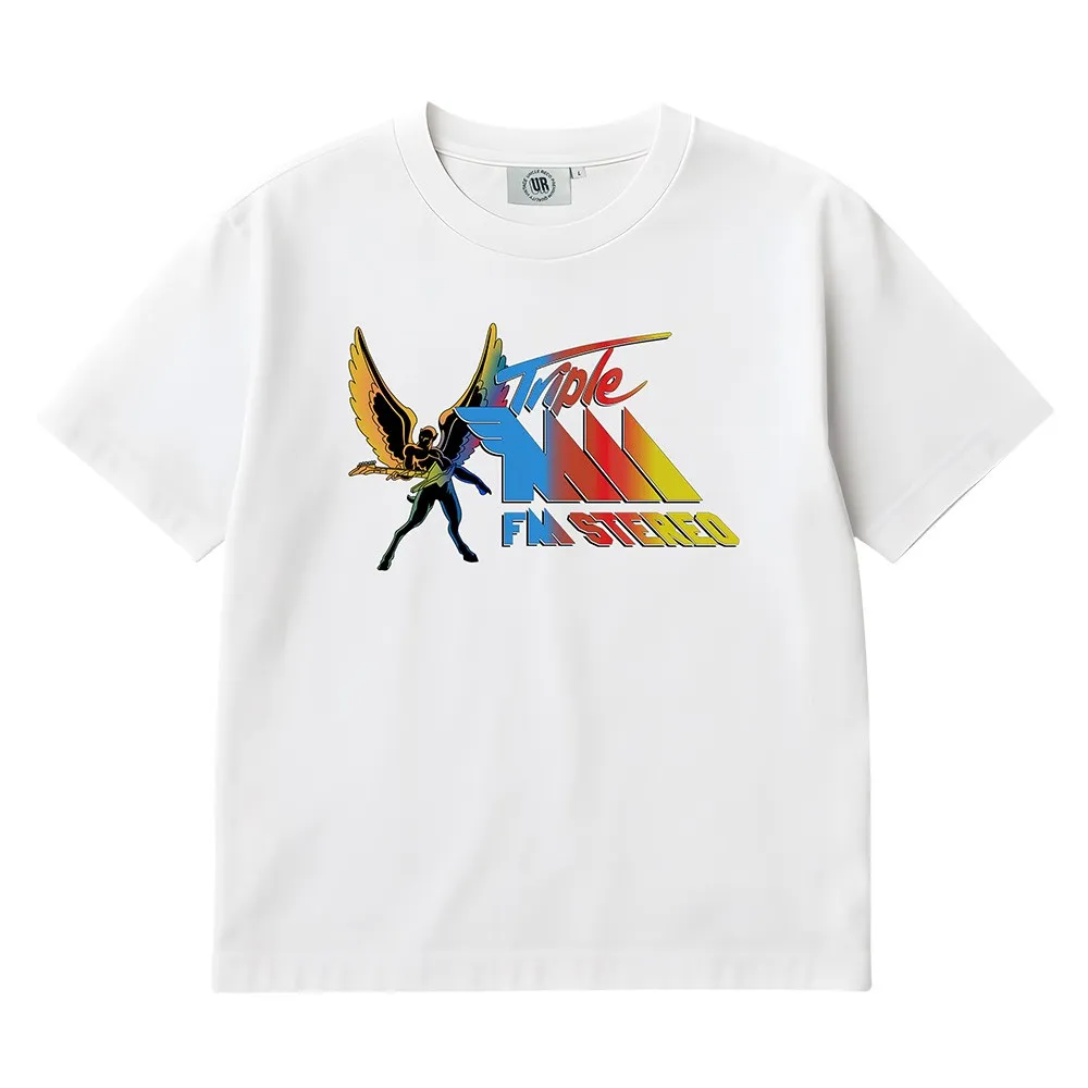 FM STEREO WHITE TEE