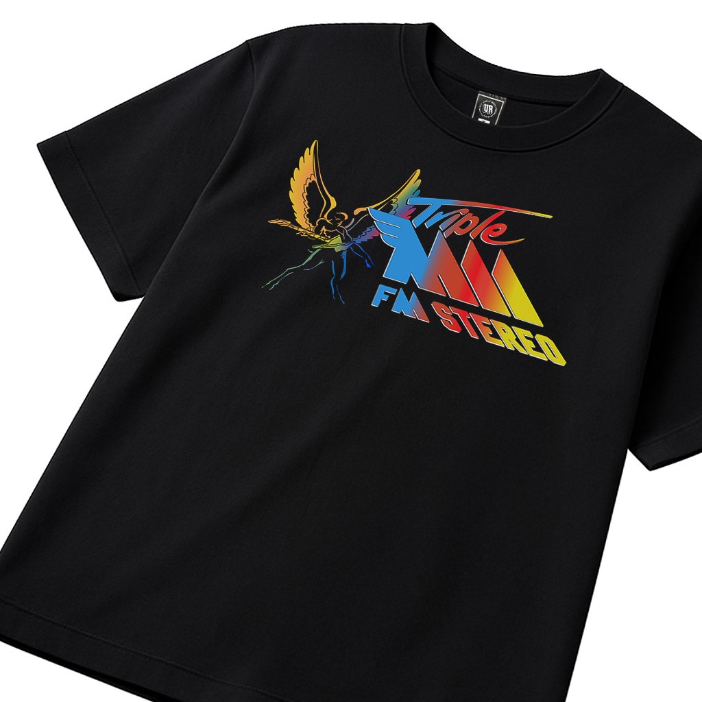 FM STEREO BLACK TEE