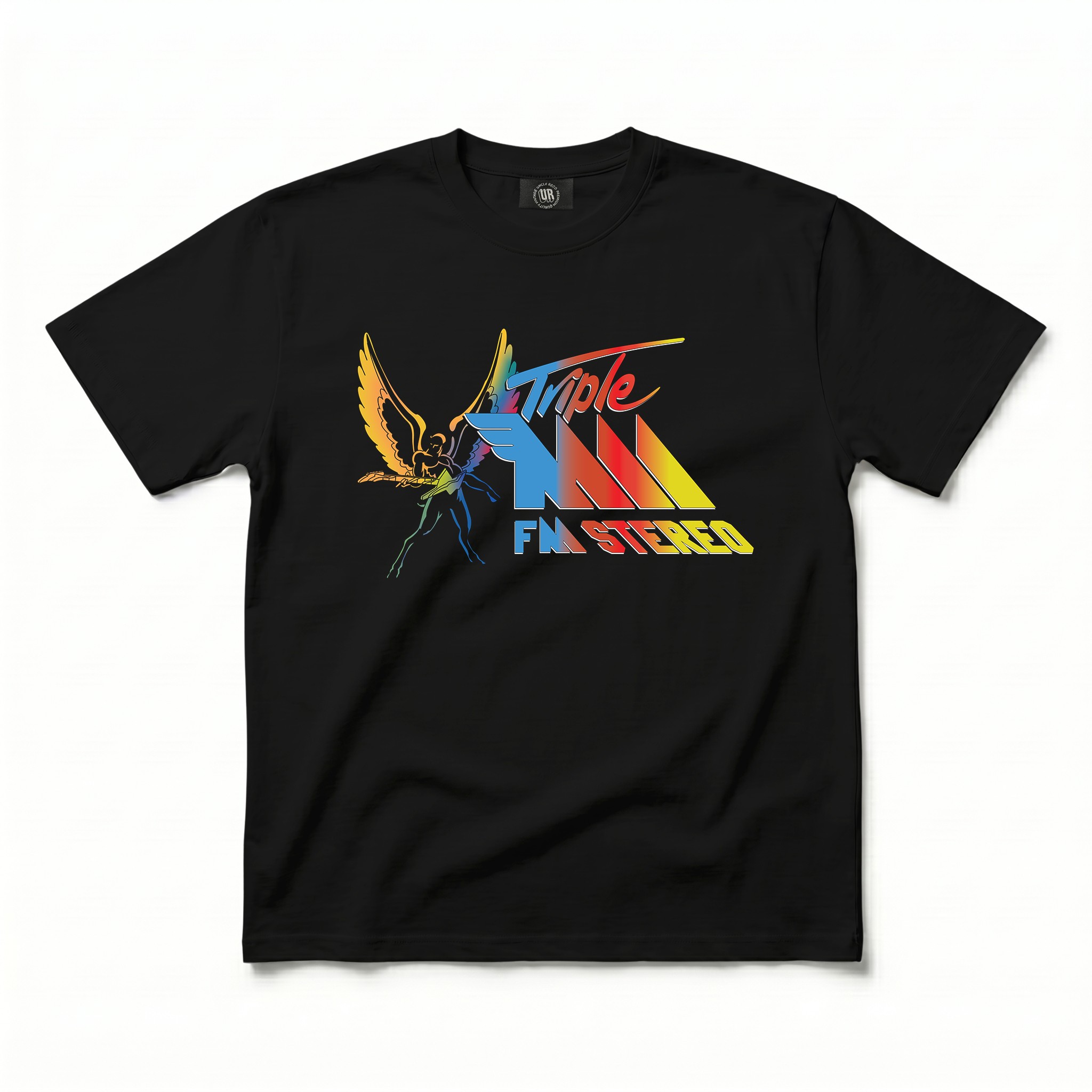 FM STEREO BLACK TEE FM STEREO BLACK TEE