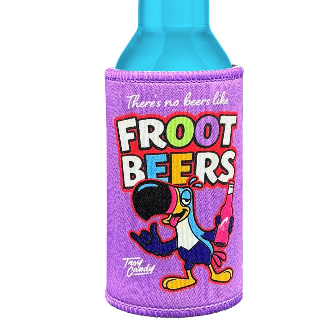 FROOT BEERS SLIM STUBBY HOLDER FROOT BEERS SLIM STUBBY HOLDER