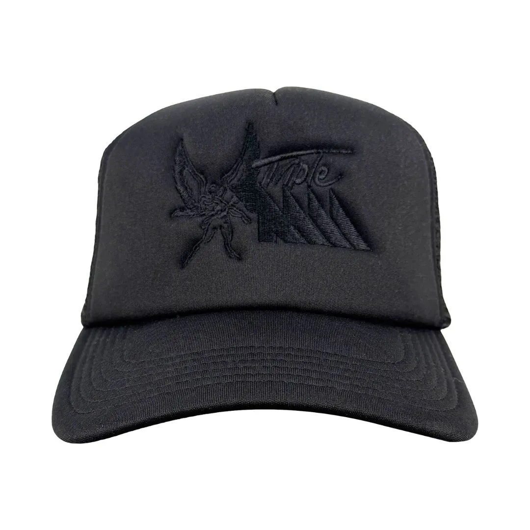 TRIPLE M BLACKOUT EDITION TRUCKER CAP TRIPLE M BLACKOUT EDITION TRUCKER CAP