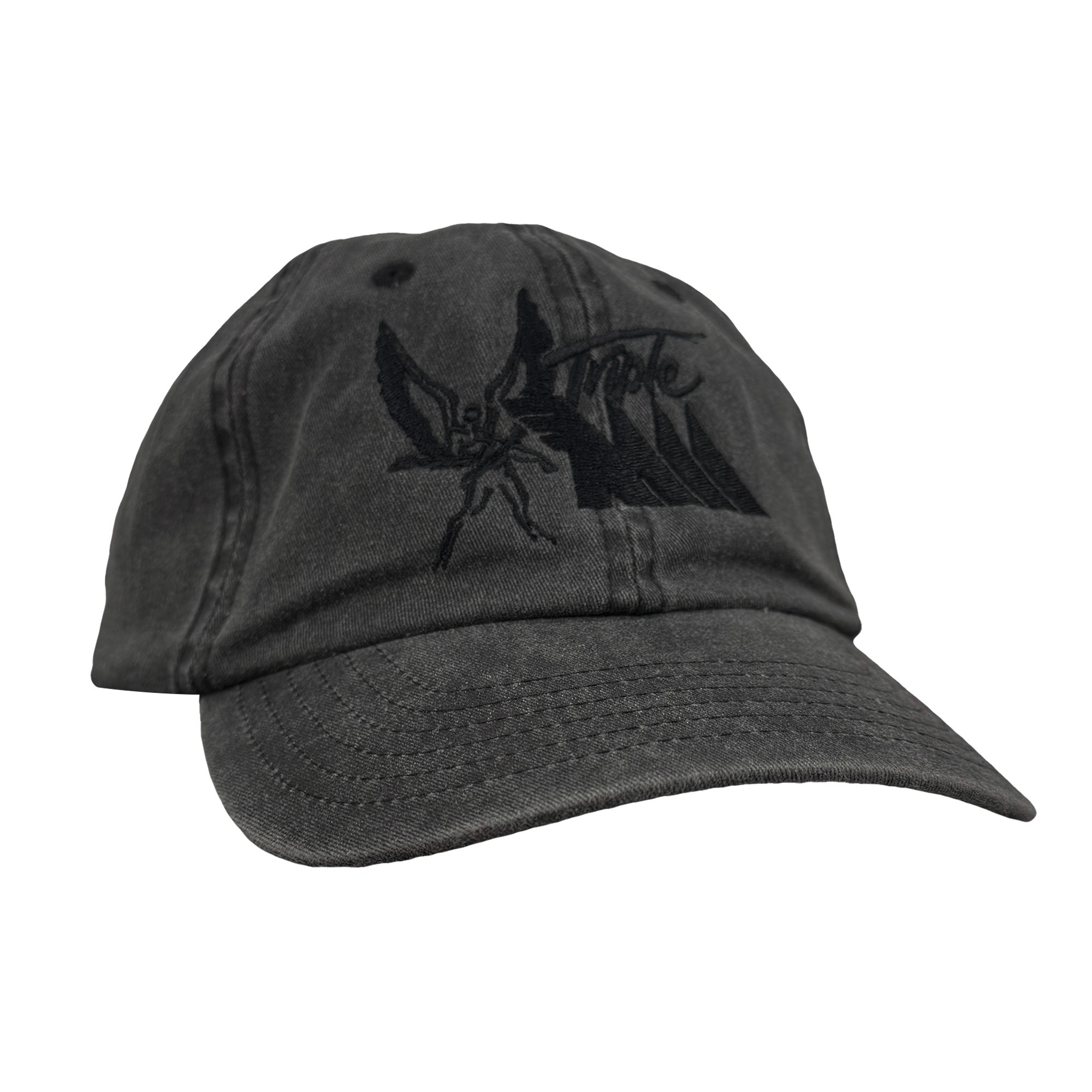 TRIPLE M BLACKOUT EDITION VINTAGE WASHED DAD HAT TRIPLE M BLACKOUT EDITION VINTAGE WASHED DAD HAT