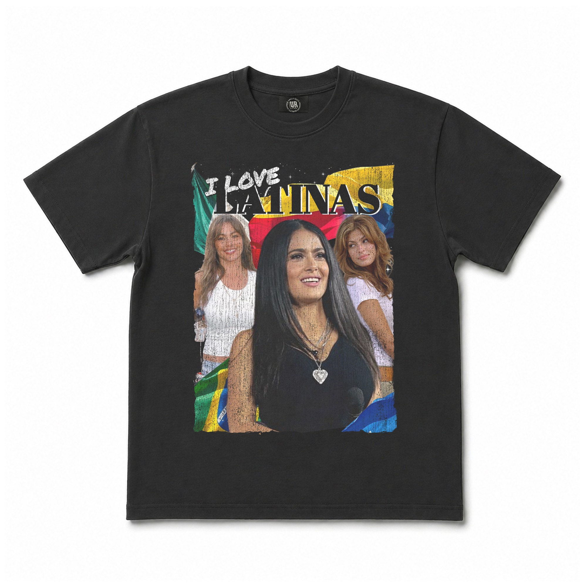 VINTAGE OG THREE I LOVE LATINAS T-SHIRT VINTAGE OG THREE I LOVE LATINAS T-SHIRT