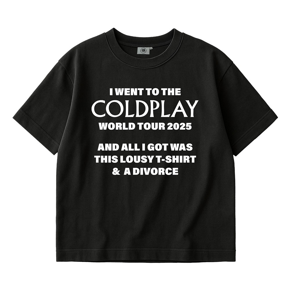 LOUSY T-SHIRT & A DIVORCE BLACK TEE