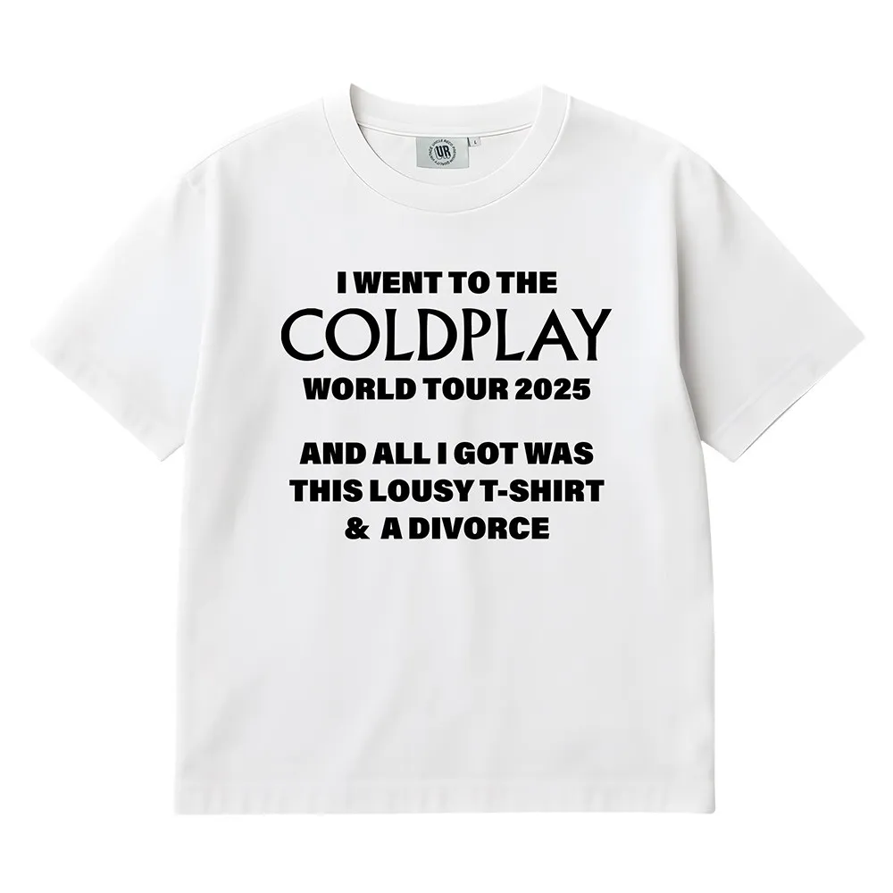 LOUSY T-SHIRT & A DIVORCE WHITE TEE