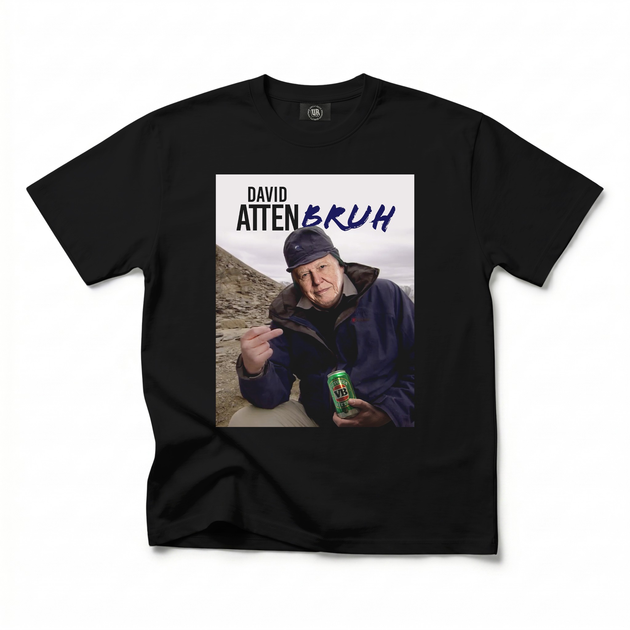 ATTENBRUH BLACK TEE ATTENBRUH BLACK TEE