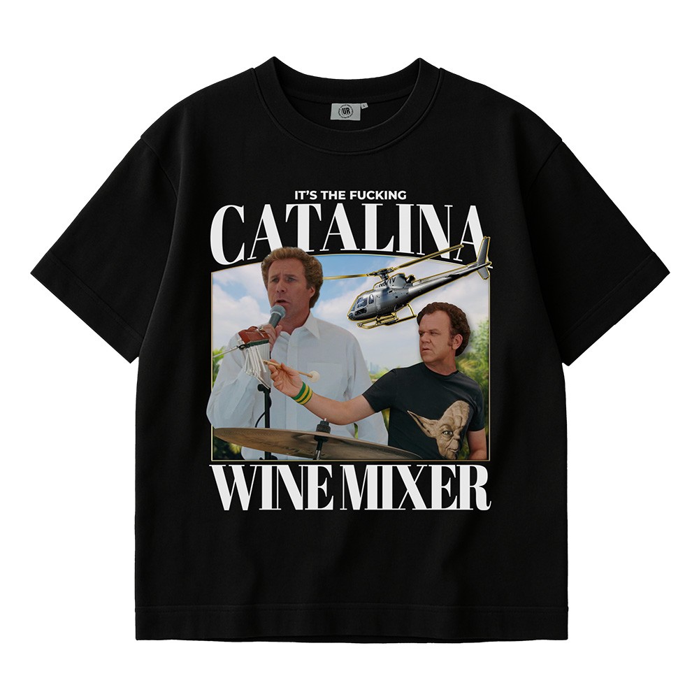 CATALINA BLACK TEE CATALINA BLACK TEE