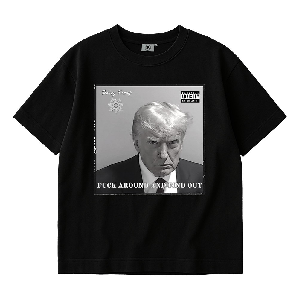 DONNY TRUMP BLACK TEE, Donny Trump Black T-Shirt DONNY TRUMP BLACK TEE, Donny Trump Black T-Shirt