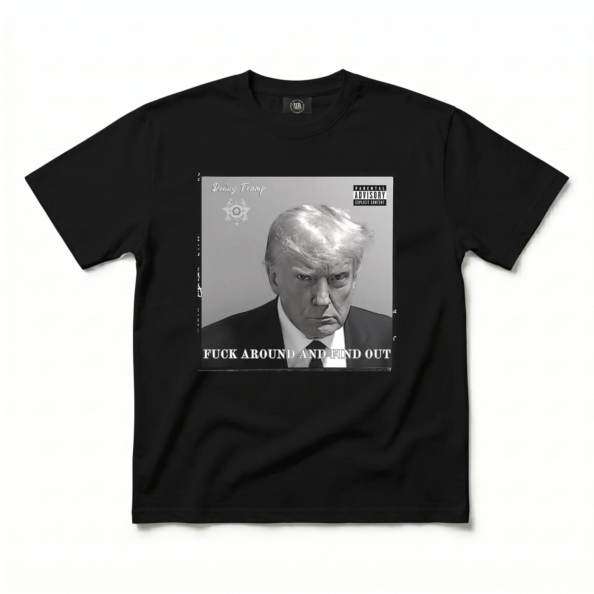 DONNY TRUMP BLACK TEE DONNY TRUMP BLACK TEE