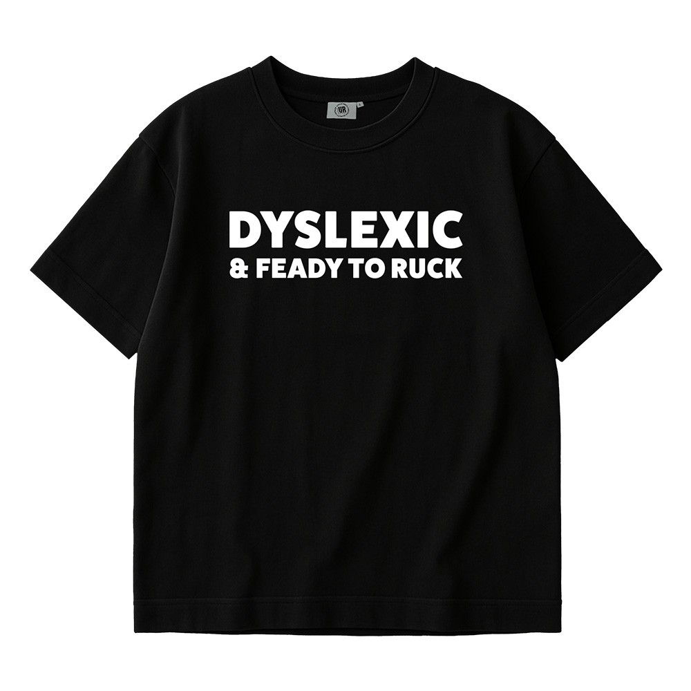 DYSLEXIC BLACK TEE