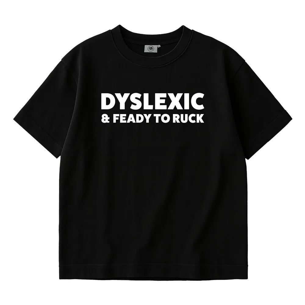 DYSLEXIC BLACK TEE DYSLEXIC BLACK TEE