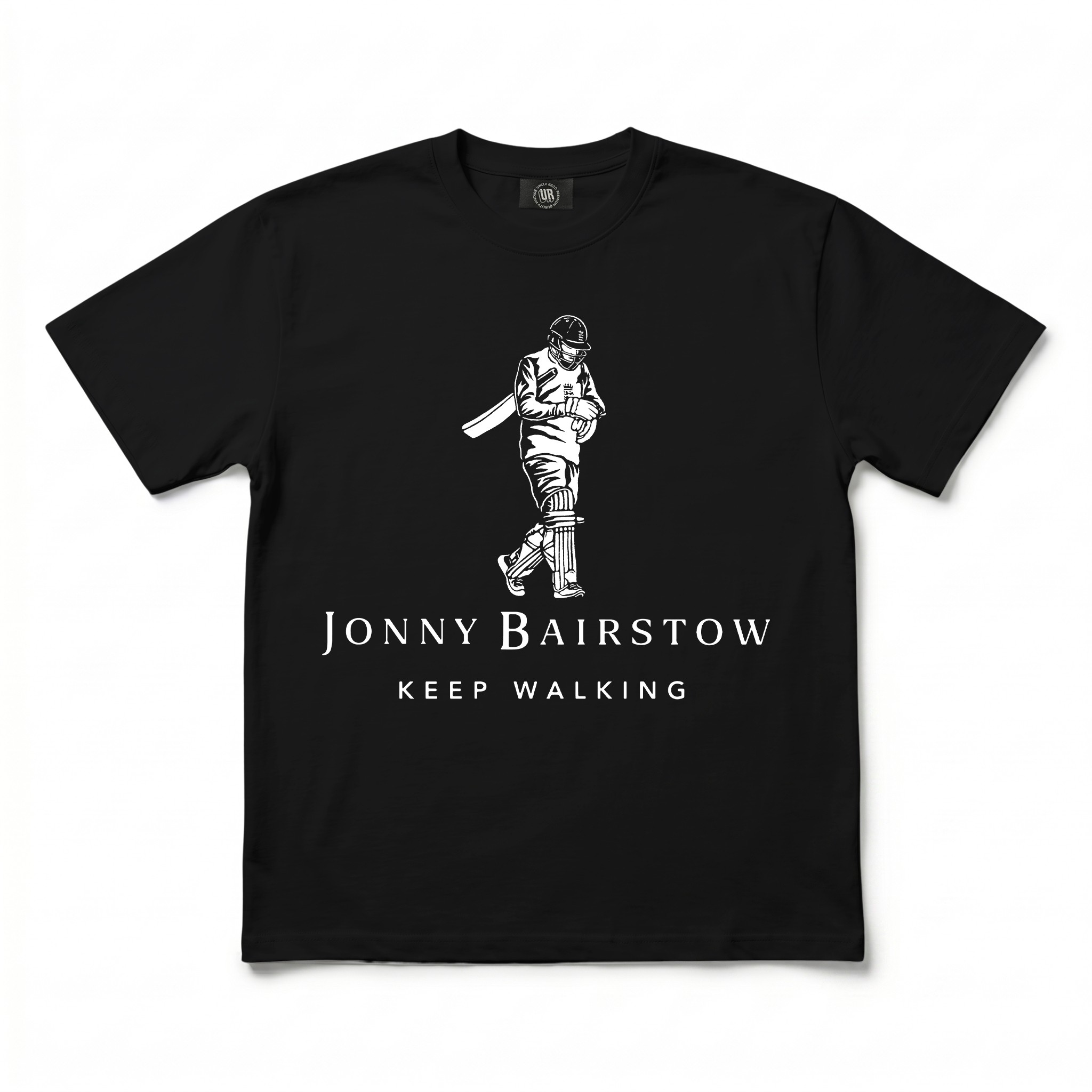 KEEP WALKING BLACK TEE KEEP WALKING BLACK TEE