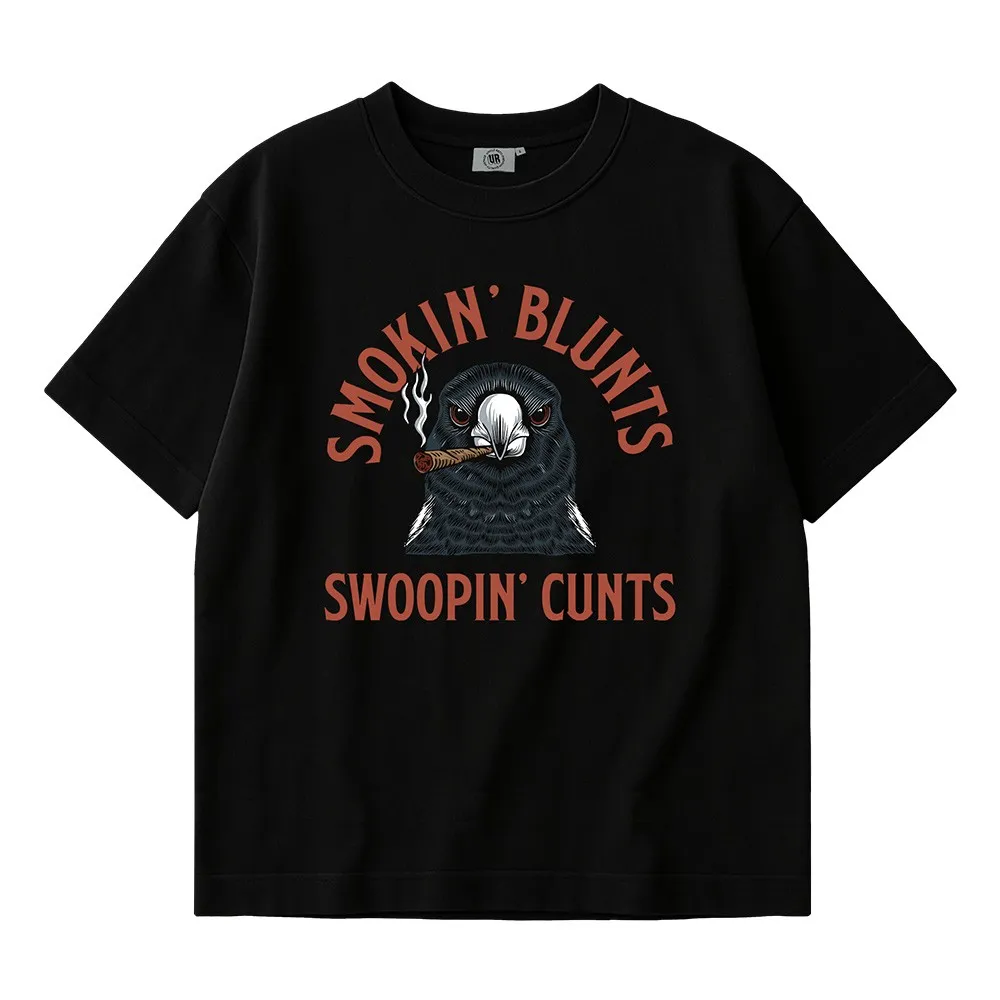 SWOOPIN' BLACK TEE