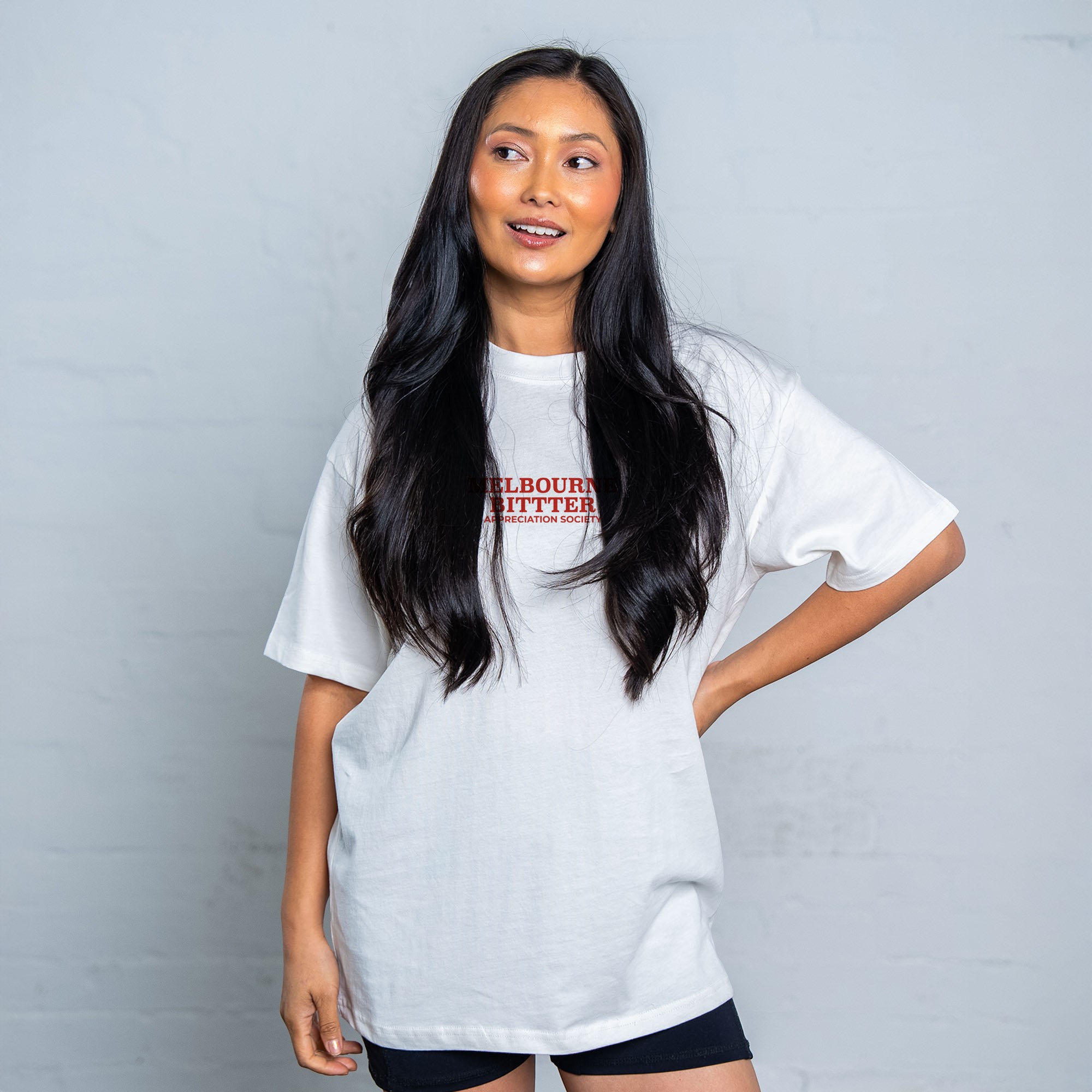 MELBOURNE BITTER APPRECIATION SOCIETY WHITE TEE