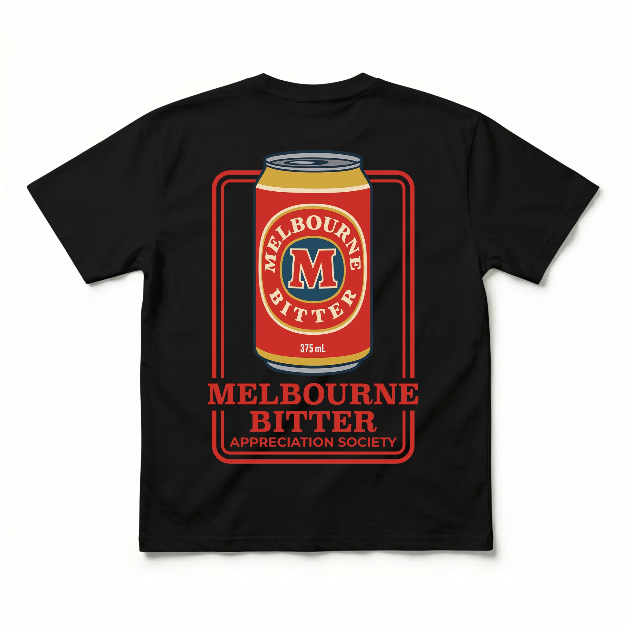 MELBOURNE BITTER APPRECIATION SOCIETY BLACK TEE