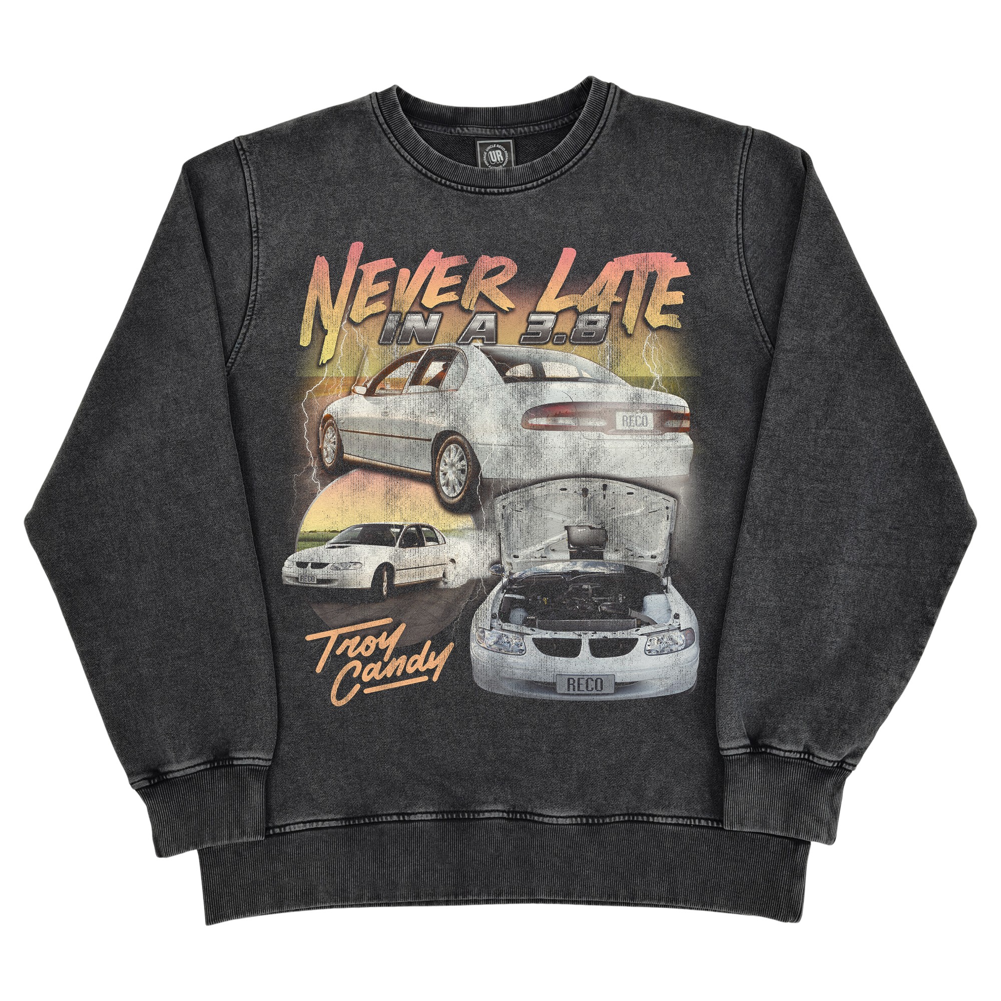 VINTAGE NEVER LATE CREW