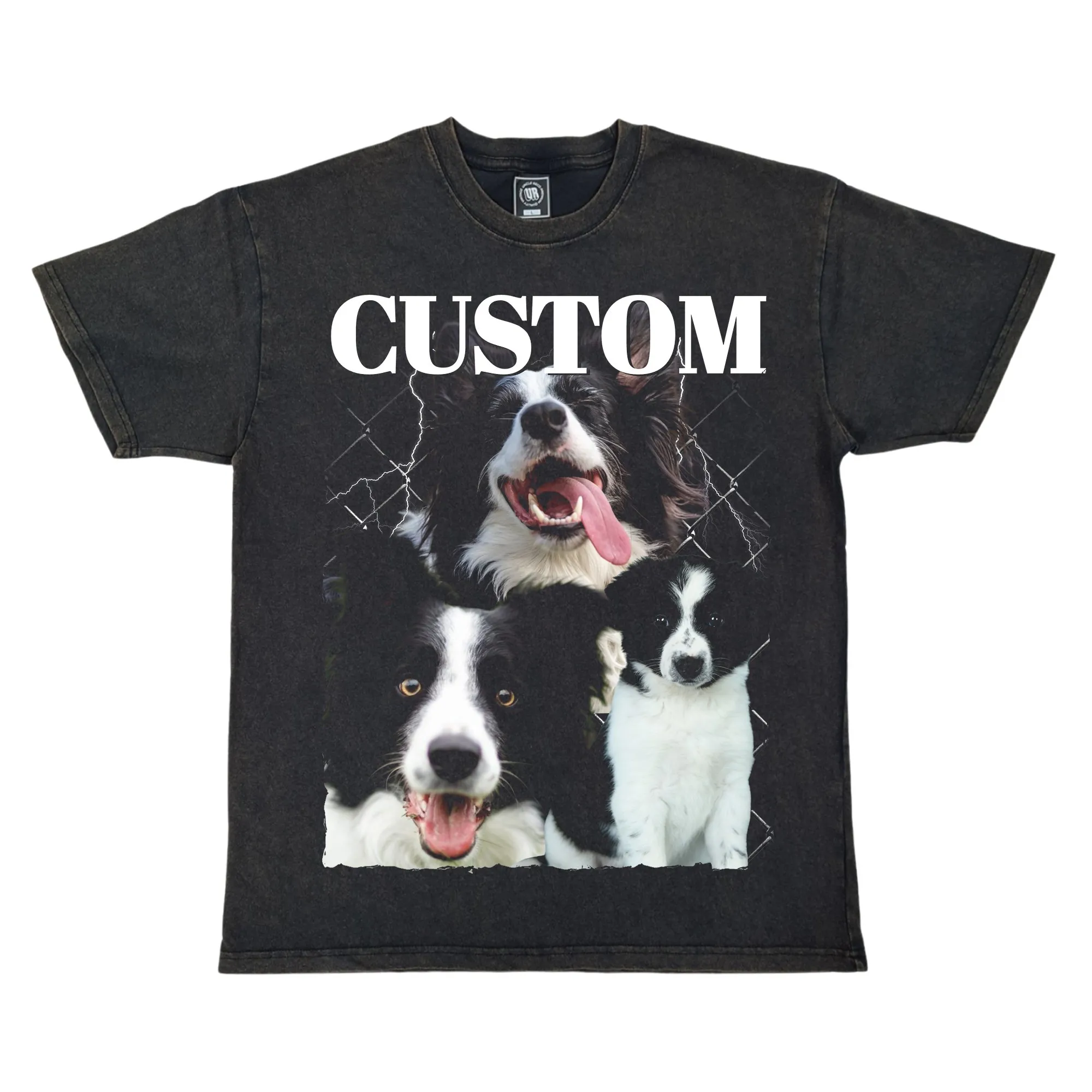 Build Your Own Dog Custom T-Shirt - Add Name & Images