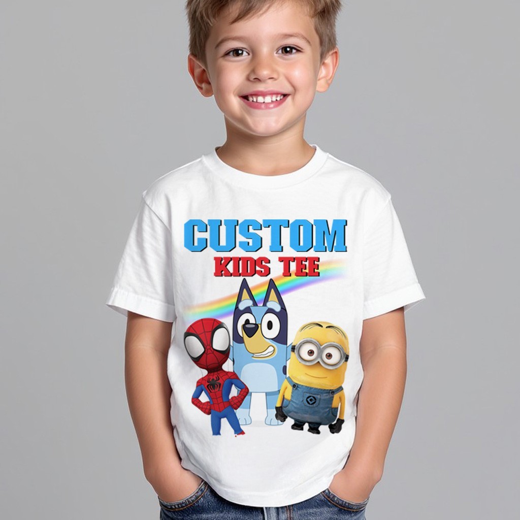 Custom Kids Tee - Create Their Own Design