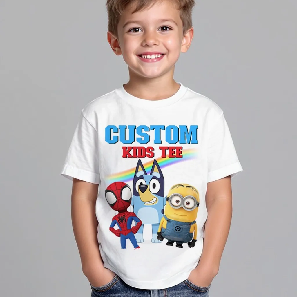 Custom Kids Tee - Create Their Own Design