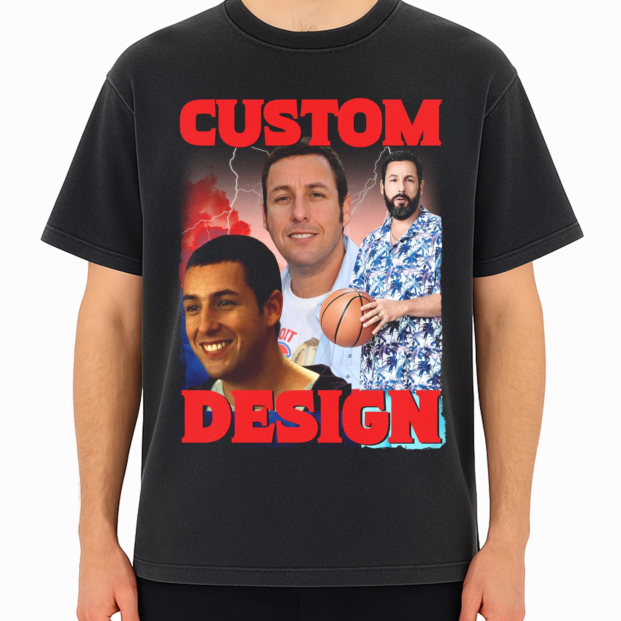 Vintage Custom Celebrity Tee - Design Your Own