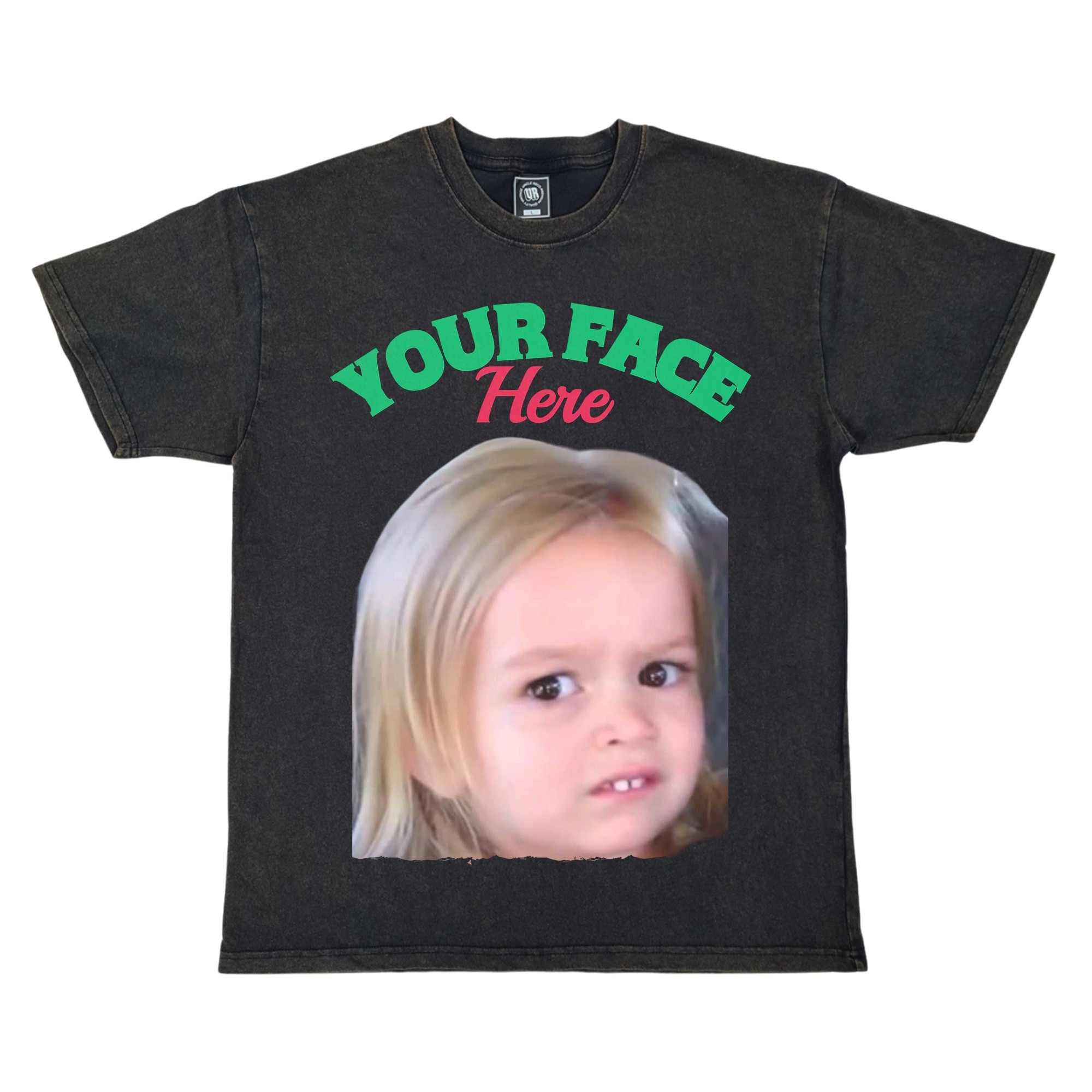 Your face on a tee- Try Our Custom T-shirt Creator