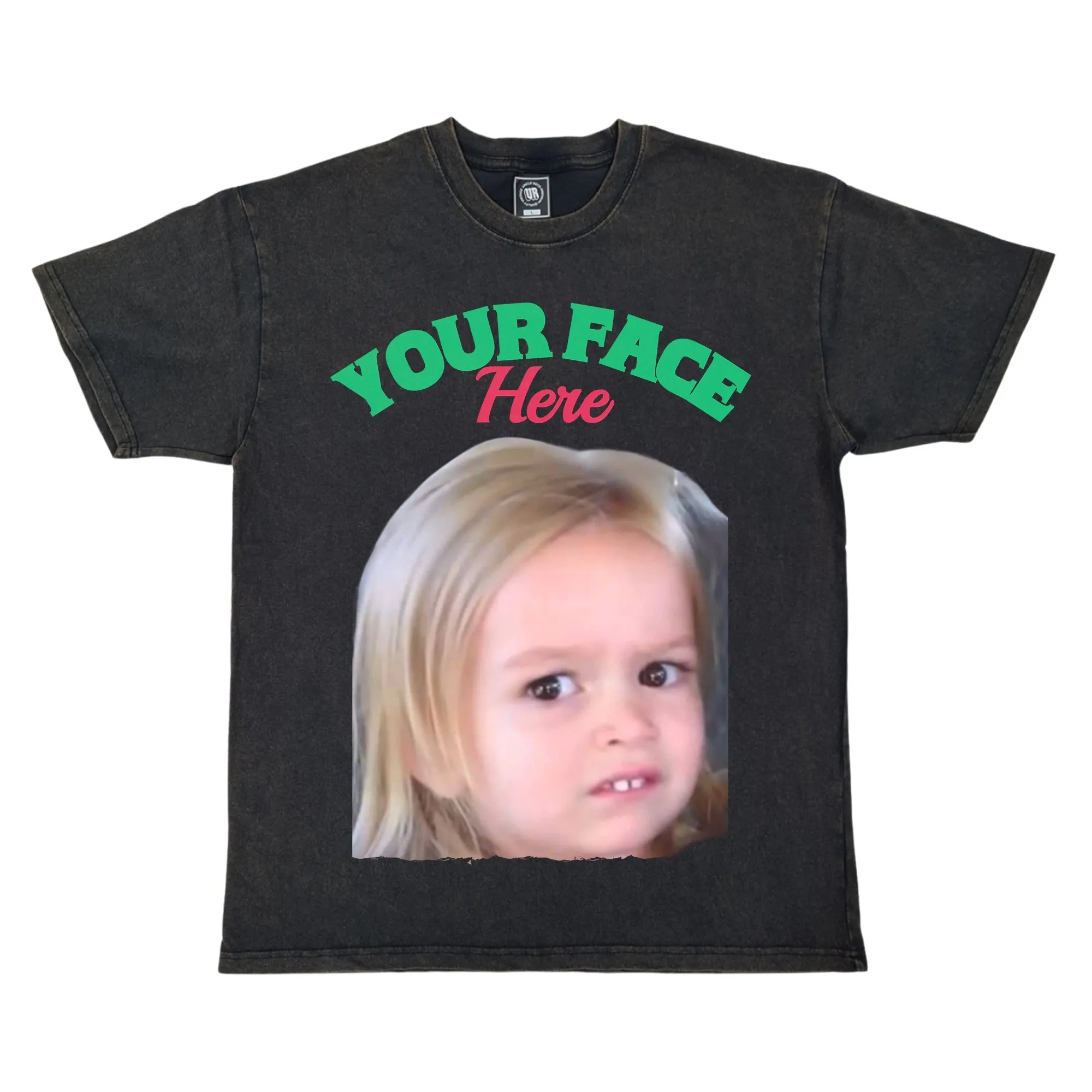 Your face on a tee- Try Our Custom T-shirt Creator