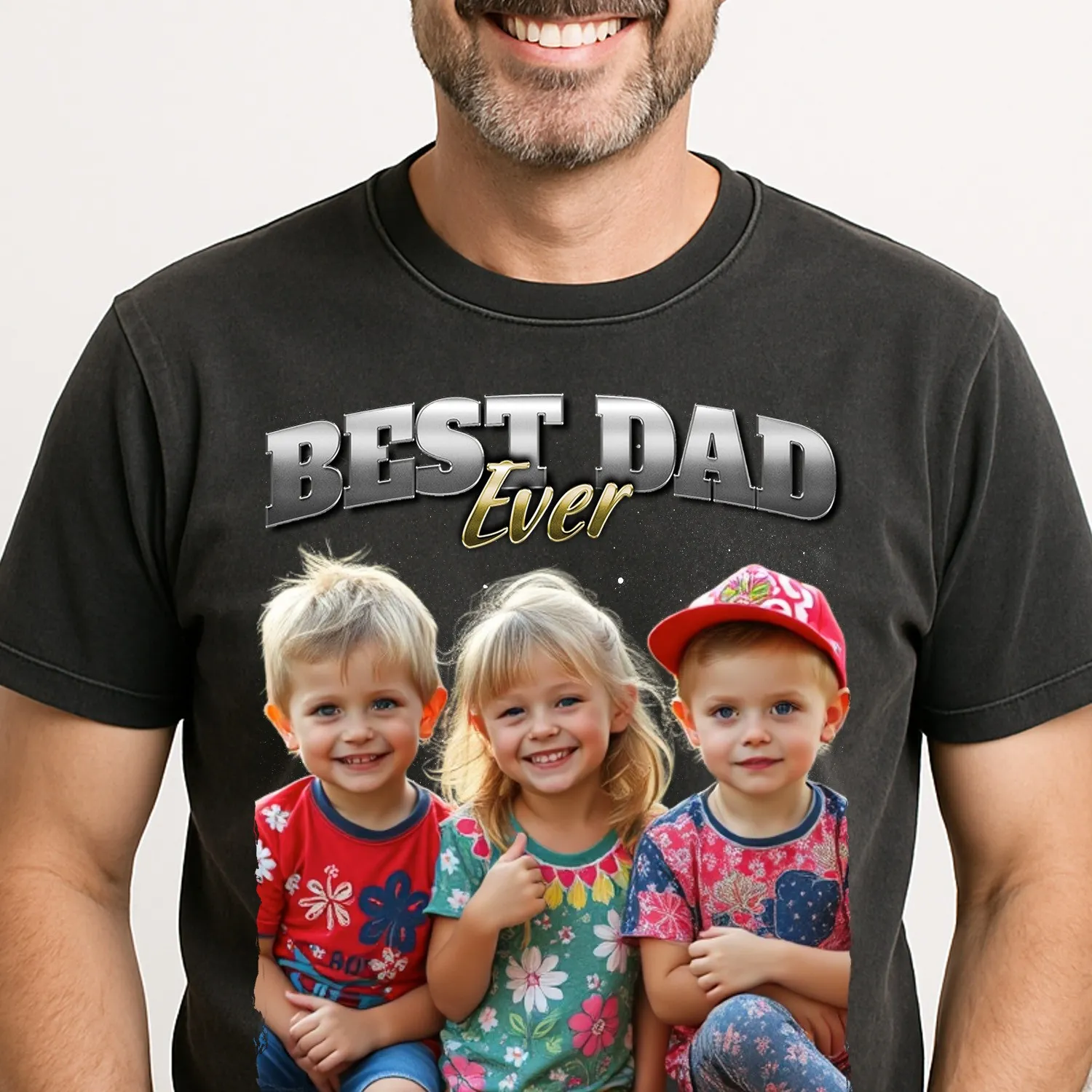 Best Dad Ever – Custom Father’s Day T-Shirt