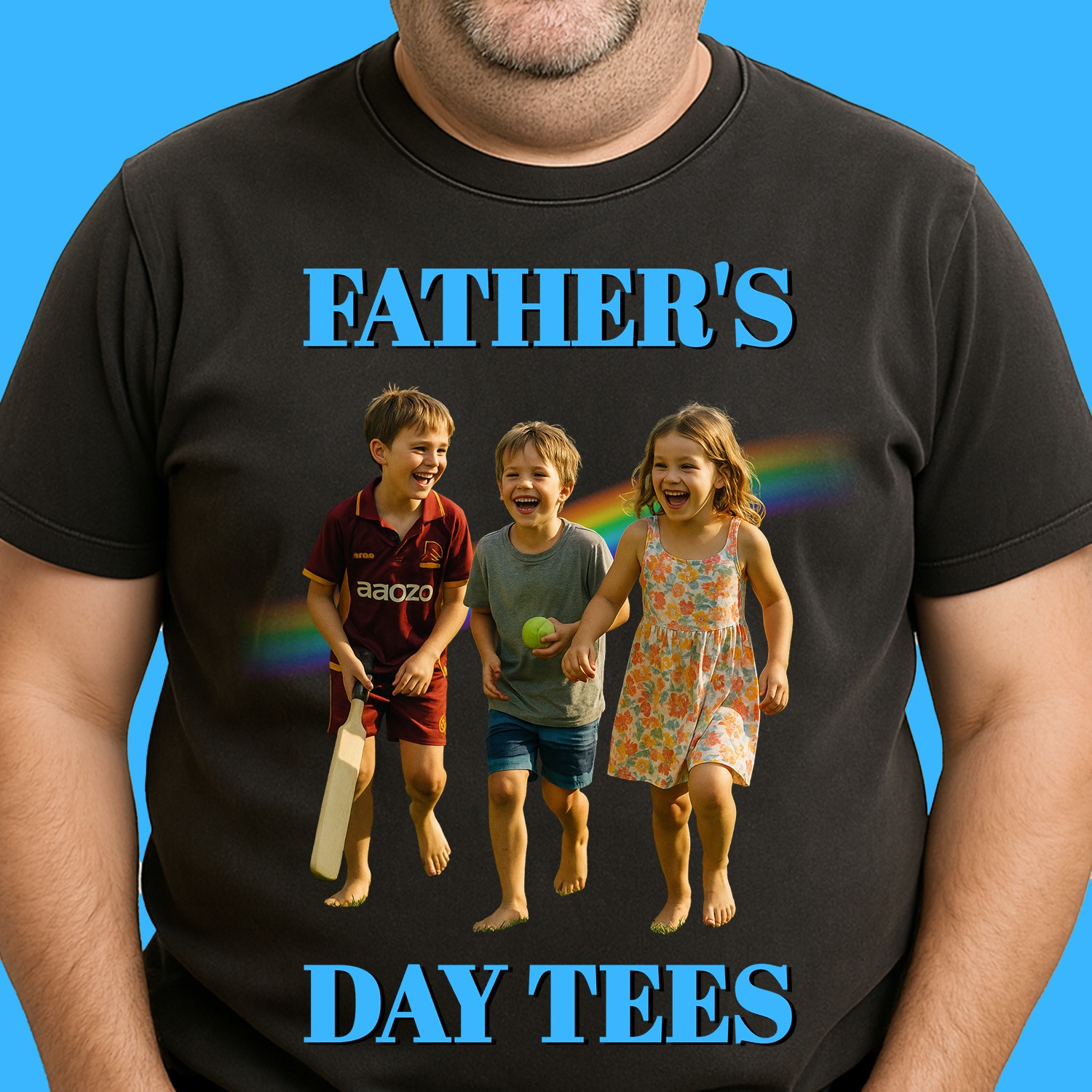 Custom Father’s Day T-Shirt – Build Your Own
